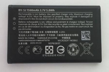 Батерии Батерии за Nokia Батерия оригинална BV-5J за Lumia 435 / Lumia 435 DUAL